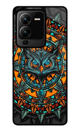 Angry Owl Art Vivo V25 Pro 5G Back Cover